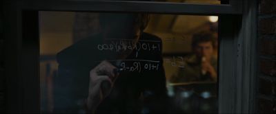 Still from The Social Network (2010) that has been tagged with: handwriting & window