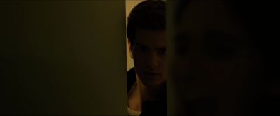 Still from The Social Network (2010) that has been tagged with: interior & peeking & night