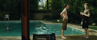 Still from The Social Network (2010) that has been tagged with: swimming pool
