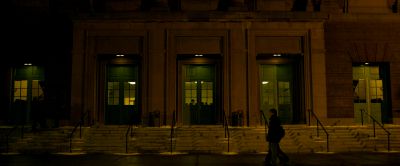Still from The Social Network (2010) that has been tagged with: establishing shot