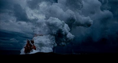 Still from The Tree of Life (2011) that has been tagged with: volcano