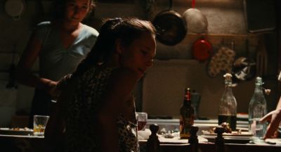 Still from The Wonders (2014) that has been tagged with: night & drinking & table & two-shot