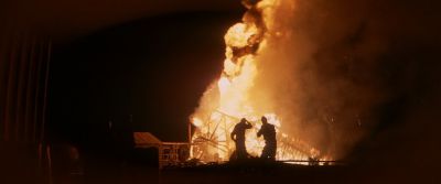 Still from There Will Be Blood (2007) that has been tagged with: wide shot & explosion