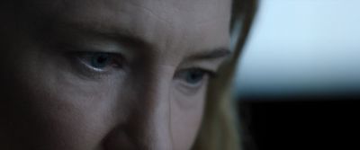 Still from Tár (2022) that has been tagged with: extreme close-up & eyes