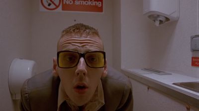 Still from Trainspotting (1996) that has been tagged with: bathroom