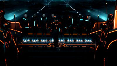 Still from TRON: Legacy (2010) that has been tagged with: 1fb2aa