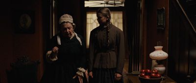 Still from True Grit (2007) that has been tagged with: day & two-shot & medium wide