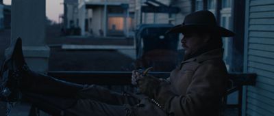Still from True Grit (2007) that has been tagged with: exterior & porch