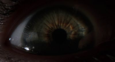 Still from Under The Skin (2013) that has been tagged with: 331414 & eye & extreme close-up & interior