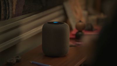 Still from Commercial: Apple - HomePod — "Welcome Home"